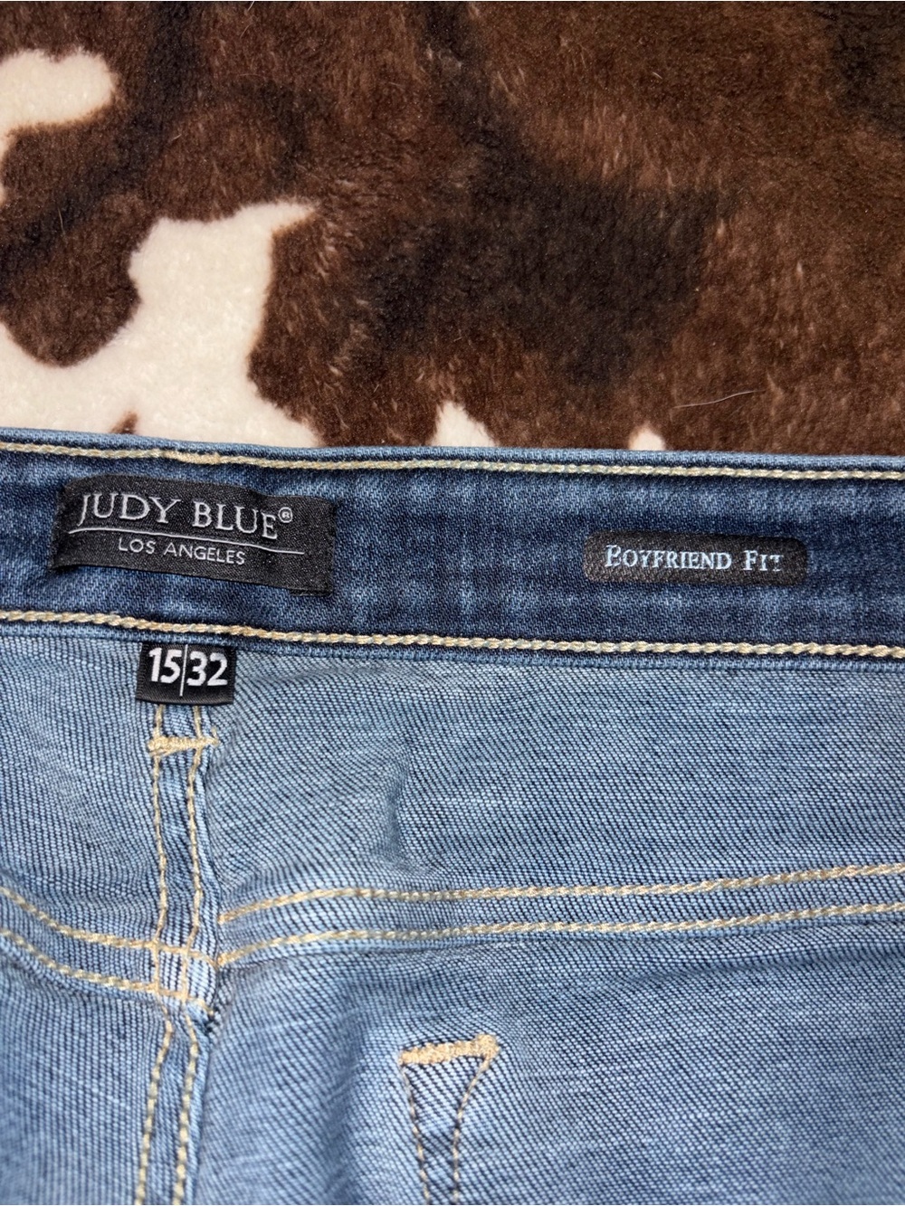 Judy Blue Light Blue Boyfriend Jeans - Light Blue